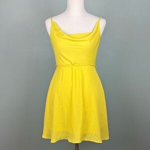 Flattering Yellow Dress